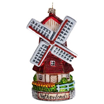 christmas ornament dutch windmill