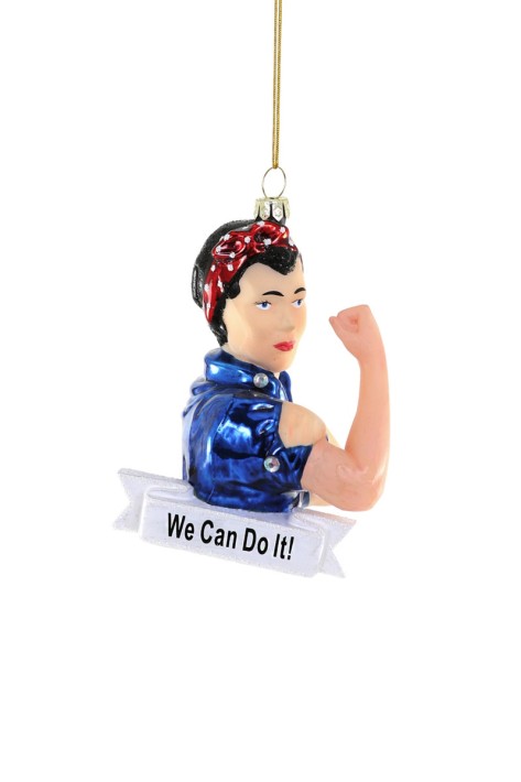 Cody Foster kerstbal Rosie the riveter