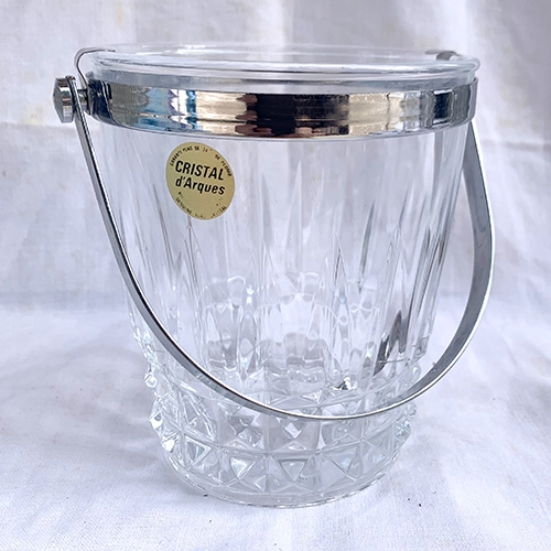 ice bucket crystal glass