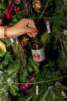 christmas ornament pea soup