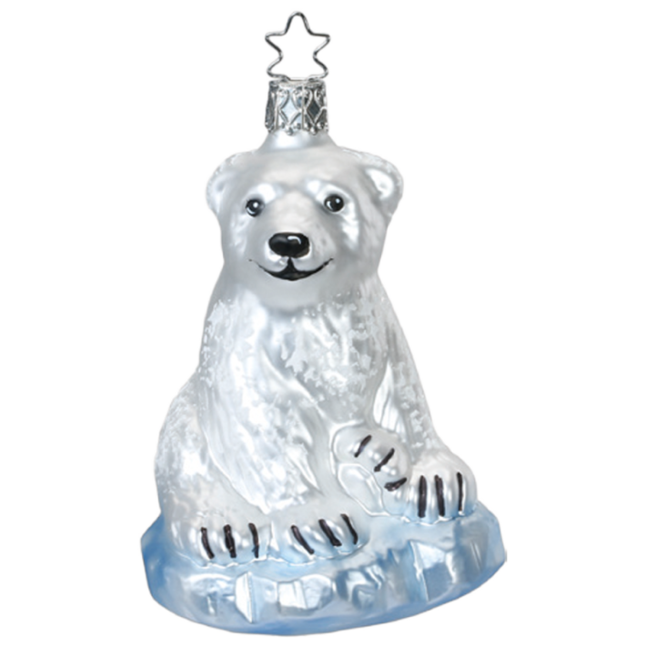 christmas ornament mama ice bear 