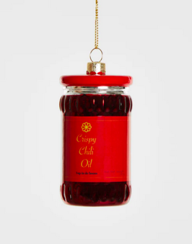 kerstbal crispy chili oil