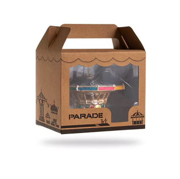 kerstbal de parade zweefmolen