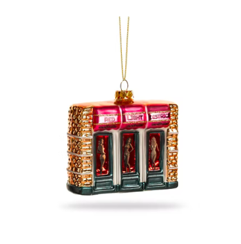 christmas ornament Amsterdam red light district