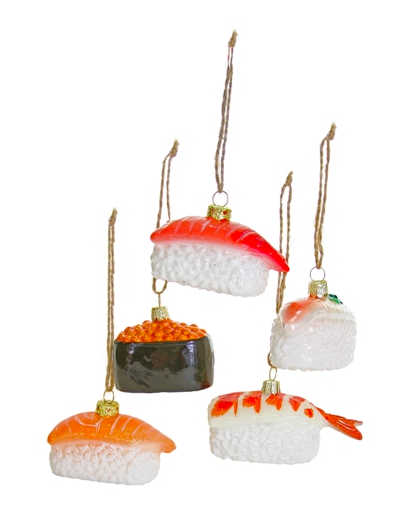 Cody Foster kerstbal sushi whitefish