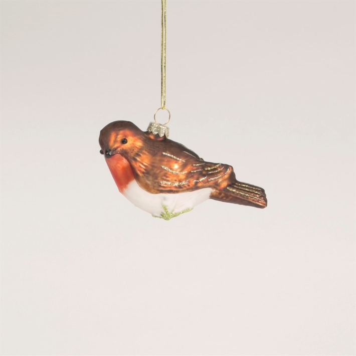 christmas ornament robin